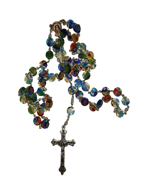 Rosenkranz aus Muranoglas