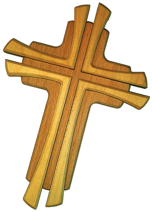 Buchenholzkreuz