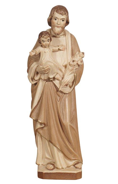 Statue des Hl. Josef aus dem Grödnertal