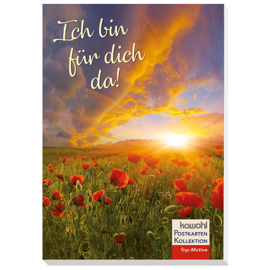 Postkartenbuch: Ich bin für dich da