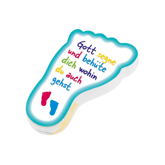 Überraschungshandtuch: Fuß