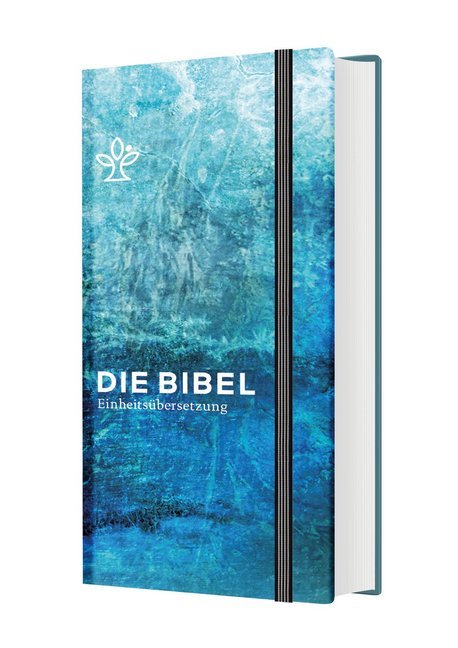 Bibel, Taschenausgabe im Brevierformat, blau