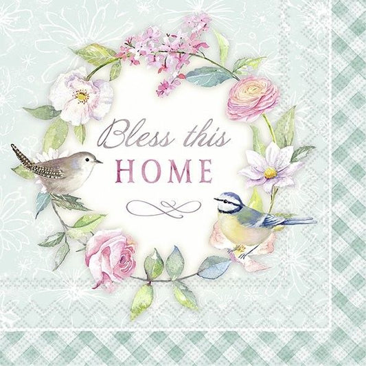 Serviette: Bless this home
